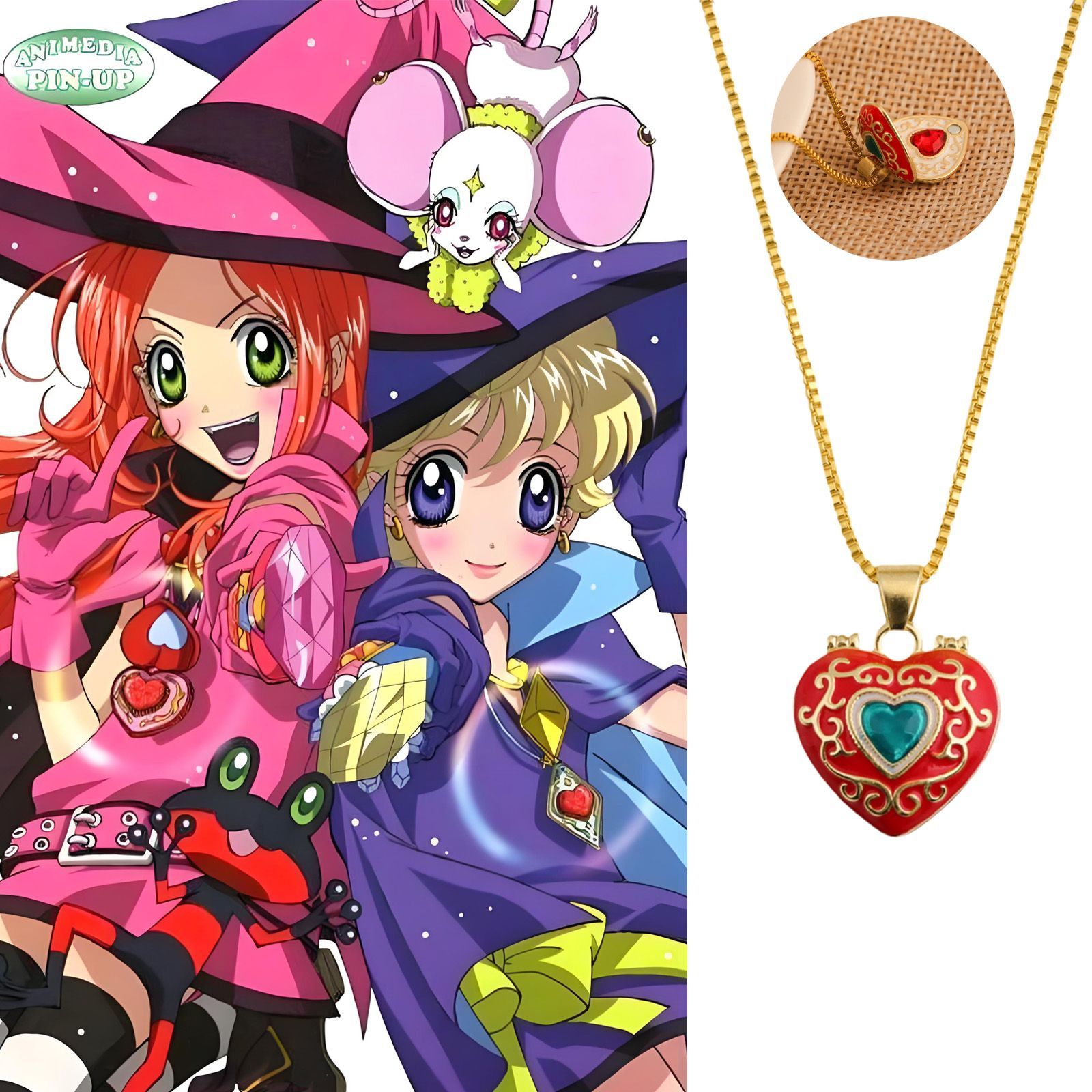 Anime Sugar Sugar Rune ‌ Colli - Anime Pendant Necklace avis et prix