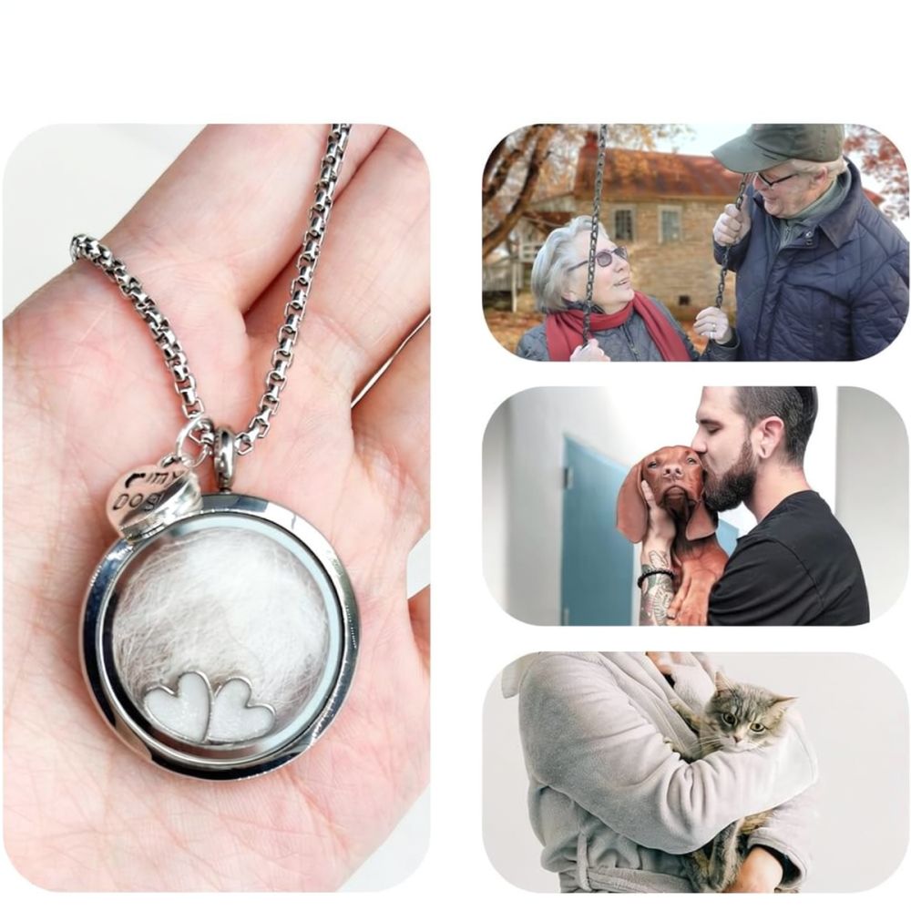 Collier souvenir en forme de c - Heart Locket Necklace Photo avis et prix