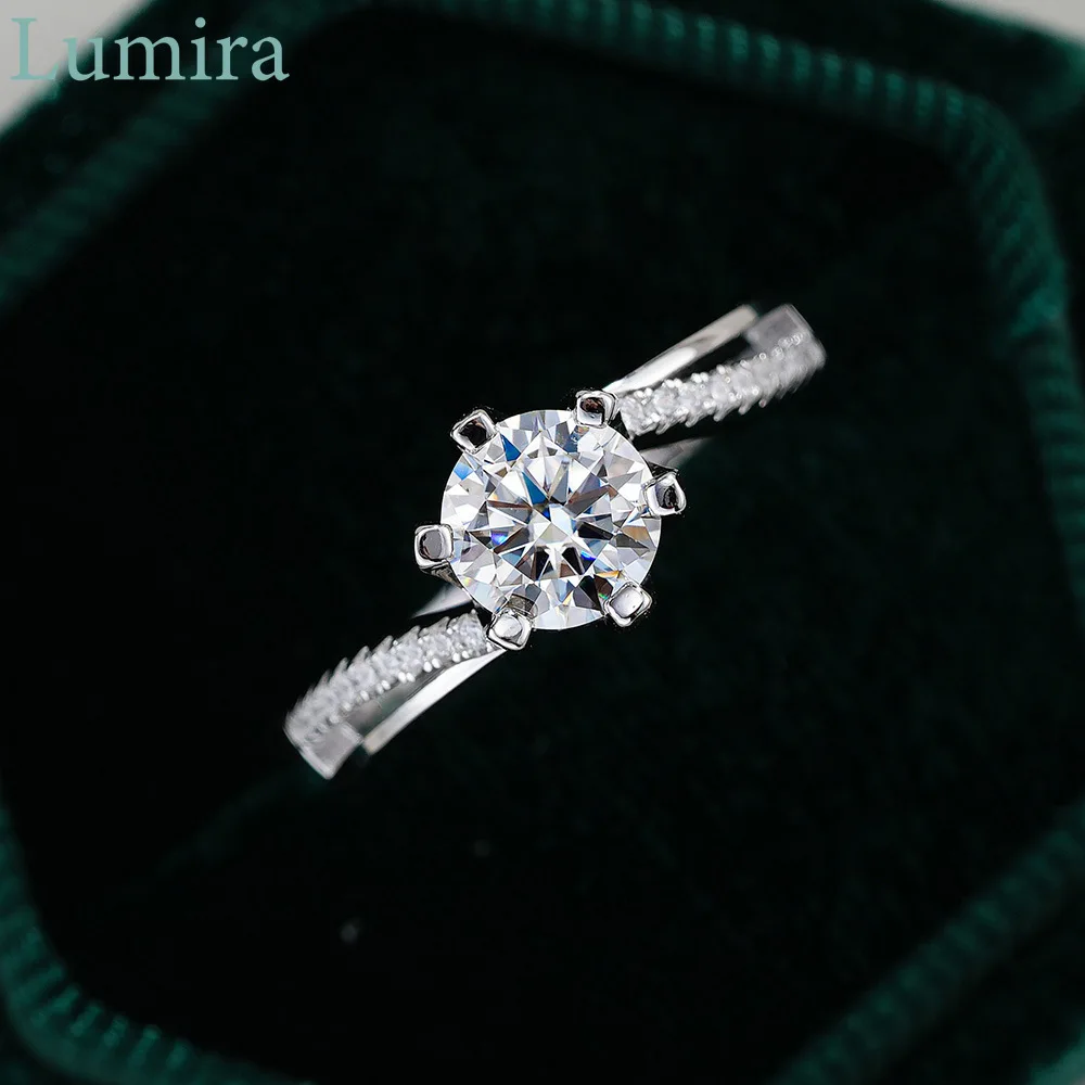 Bague Lumira en platine PT950  - Moissanite Engagement Ring 1 Carat avis et prix