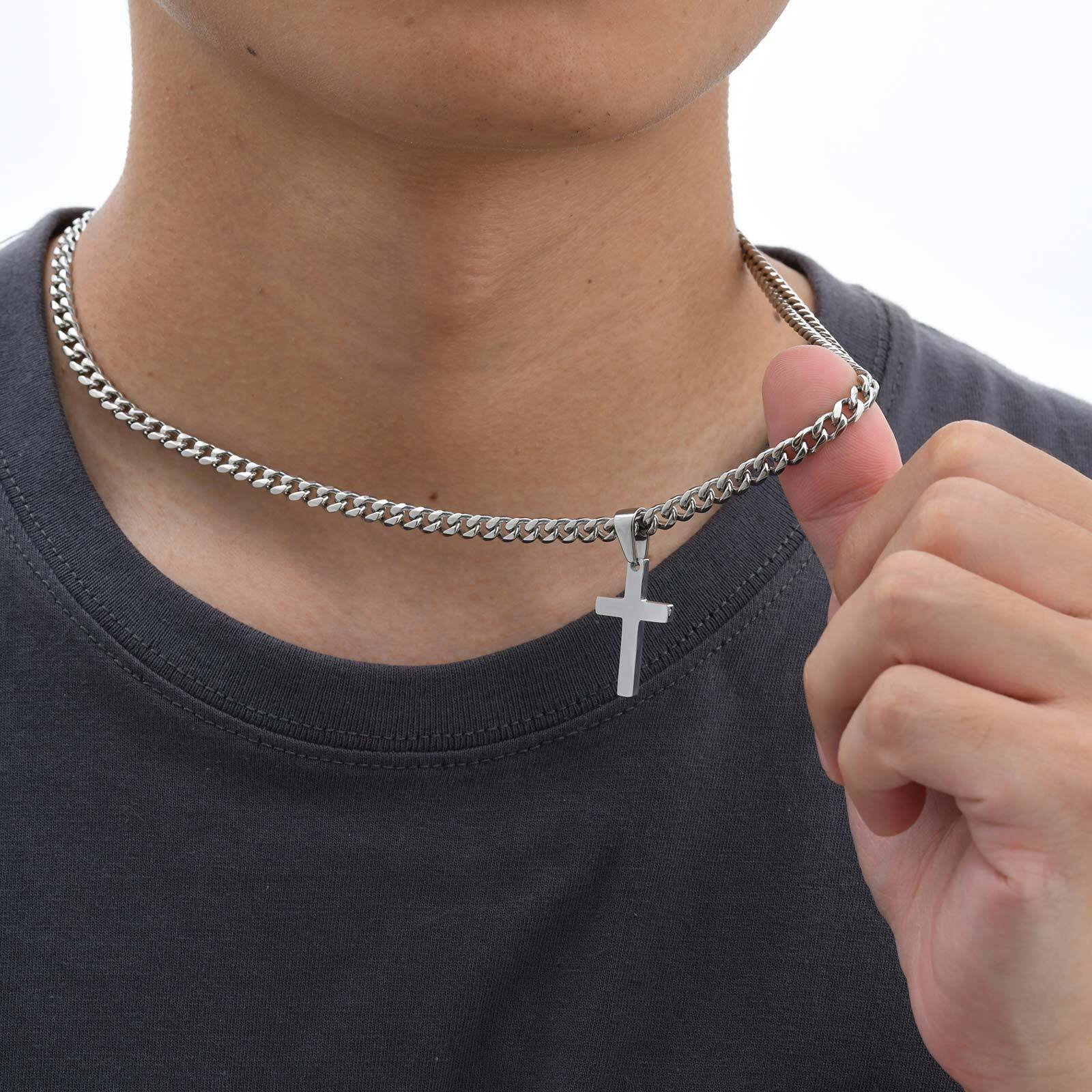 Collier croix de haute qualité - Cuban Link Chain 12Mm avis et prix