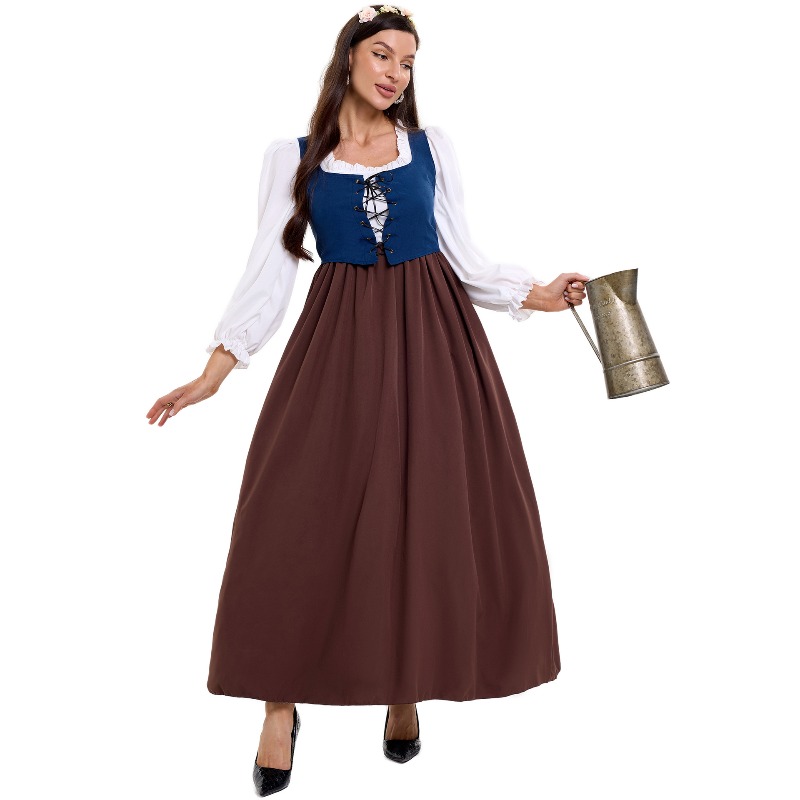 Costume de paysanne vintage po - Necklaces avis et prix