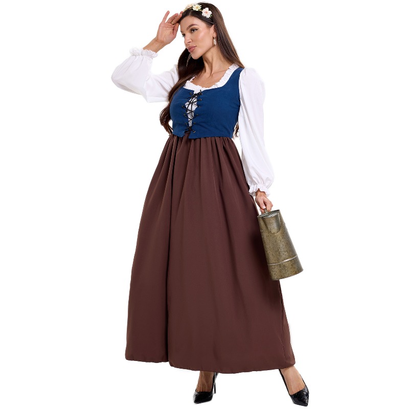 Costume de paysanne vintage po - Necklaces avis et prix